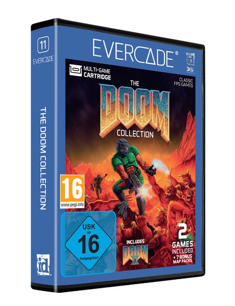 Blaze Evercade The Doom Collection 1 Cartridge