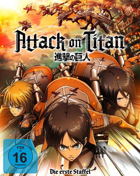 Attack on Titan - Die erste Staffel (3 Blu-rays)