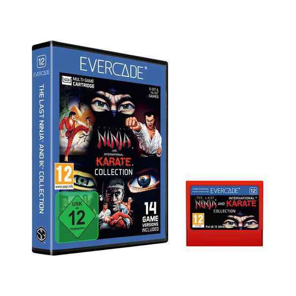 Blaze Evercade The Last Ninja and IK Collection Cartridge