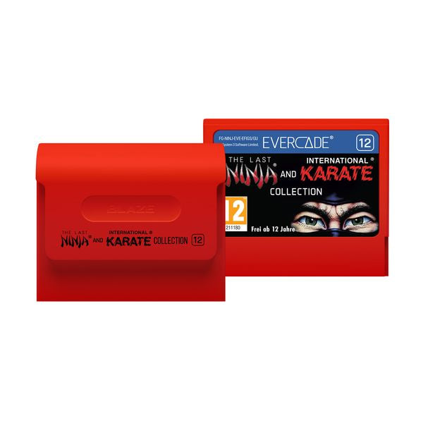 Blaze Evercade The Last Ninja and IK Collection Cartridge