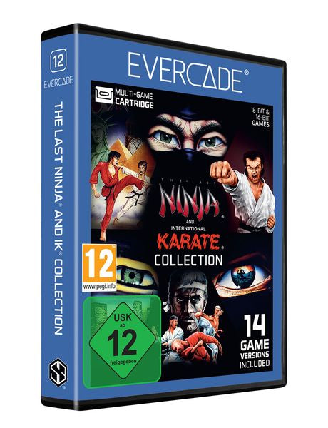 Blaze Evercade The Last Ninja and IK Collection Cartridge