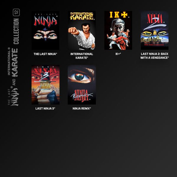 Blaze Evercade The Last Ninja and IK Collection Cartridge