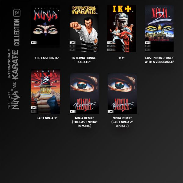 Blaze Evercade The Last Ninja and IK Collection Cartridge