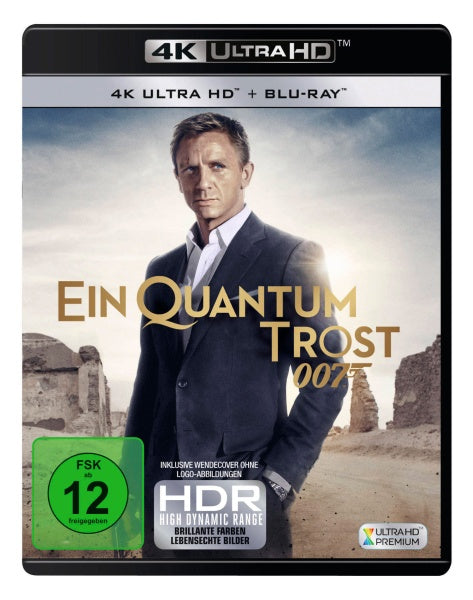 James Bond - Ein Quantum Trost (4K-UHD + Blu-ray)– JETZT KAUFEN BEI GLACIER GAMES .at
