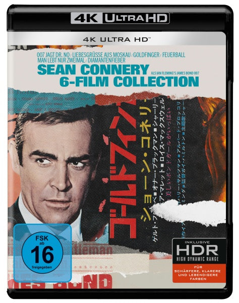 James Bond - Sean Connery 6-Film Collection (6 4K-UHD)– JETZT KAUFEN BEI GLACIER GAMES .at