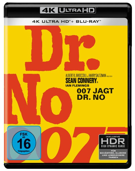 James Bond - 007 jagt Dr. No (4K-UHD + Blu-ray)– JETZT KAUFEN BEI GLACIER GAMES .at