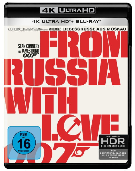 James Bond - Liebesgrüße aus Moskau (4K-UHD + Blu-ray)– JETZT KAUFEN BEI GLACIER GAMES .at