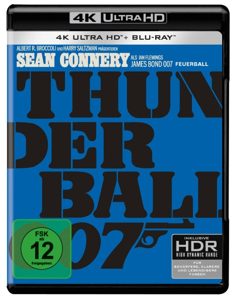 James Bond - Feuerball (4K-UHD + Blu-ray)– JETZT KAUFEN BEI GLACIER GAMES .at