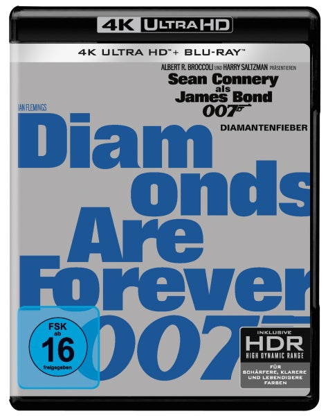 James Bond - Diamantenfieber (4K-UHD + Blu-ray)– JETZT KAUFEN BEI GLACIER GAMES .at