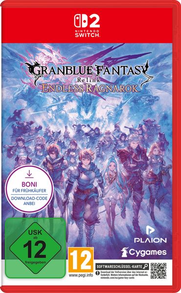 Granblue Fantasy: Relink - Endless Ragnarok Day One Edition (Switch 2) (Nintendo Switch)– JETZT KAUFEN BEI GLACIER GAMES .at