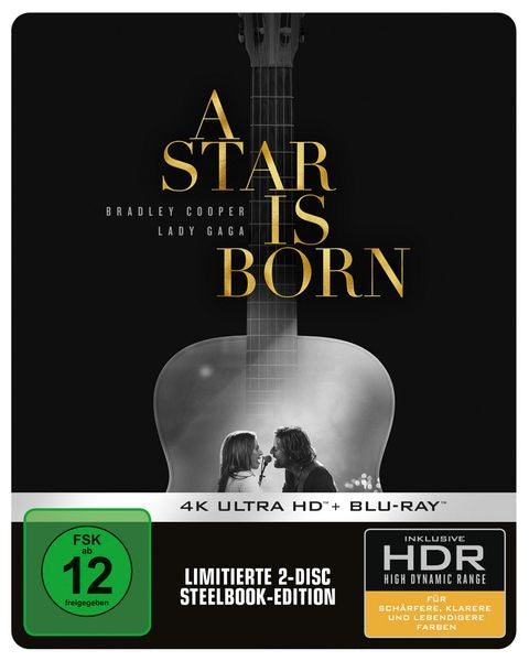 A Star Is Born (Steelbook, 4K-UHD+Blu-ray)