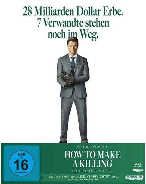 How to Make a Killing - Todsicheres Erbe (Mediabook, 4K-UHD+2 Blu-rays)