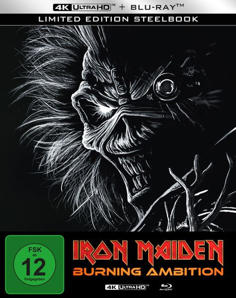 Iron Maiden: Burning Ambition (Steelbook, 4K-UHD+Blu-ray)