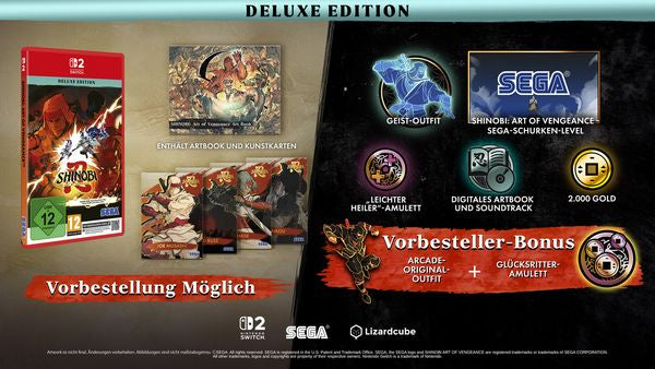 SHINOBI: Art of Vengeance Deluxe Edition (Switch 2)