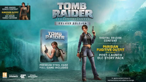 Tomb Raider: Legacy of Atlantis Deluxe Edition (Code in a Box) (PC)