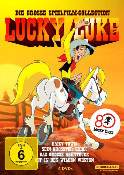 Lucky Luke: Die große Spielfilm-Collection (4 DVDs)