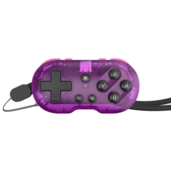 CRKD ATOM Collectible Keychain Controller for Switch, PC, Mobile/Tablet, & Smart TV Gaming - Atomic Purple Edition