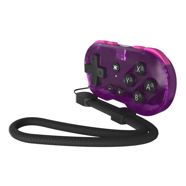 CRKD ATOM Collectible Keychain Controller for Switch, PC, Mobile/Tablet, & Smart TV Gaming - Atomic Purple Edition