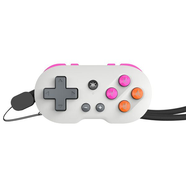 CRKD ATOM Collectible Keychain Controller for Switch, PC, Mobile/Tablet, & Smart TV Gaming - CRKD Grey Edition