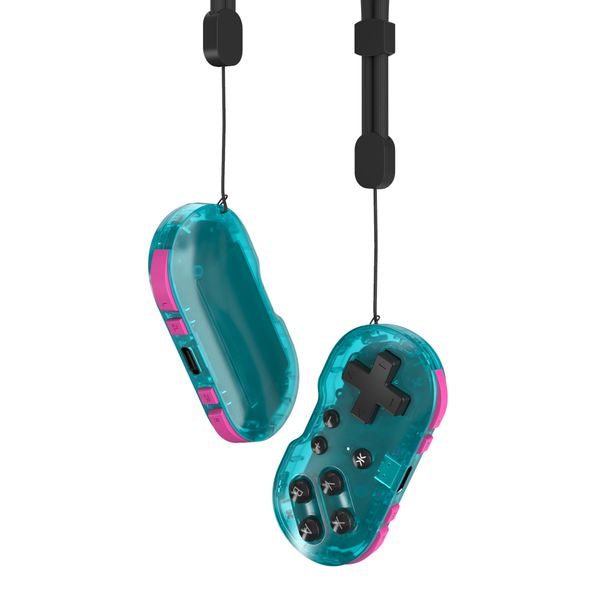 CRKD ATOM Collectible Keychain Controller for Switch, PC, Mobile/Tablet, & Smart TV Gaming - Glacier Blue Edition