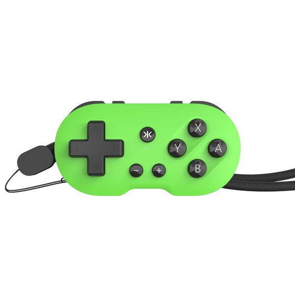 CRKD ATOM Collectible Keychain Controller for Switch, PC, Mobile/Tablet, & Smart TV Gaming - Leaf Green Edition