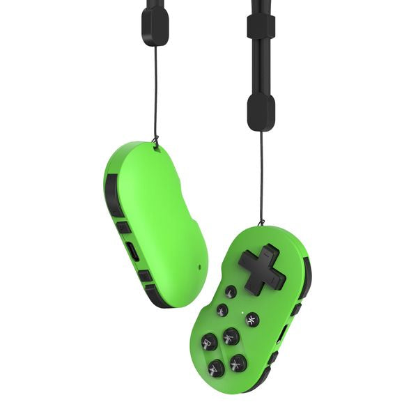 CRKD ATOM Collectible Keychain Controller for Switch, PC, Mobile/Tablet, & Smart TV Gaming - Leaf Green Edition