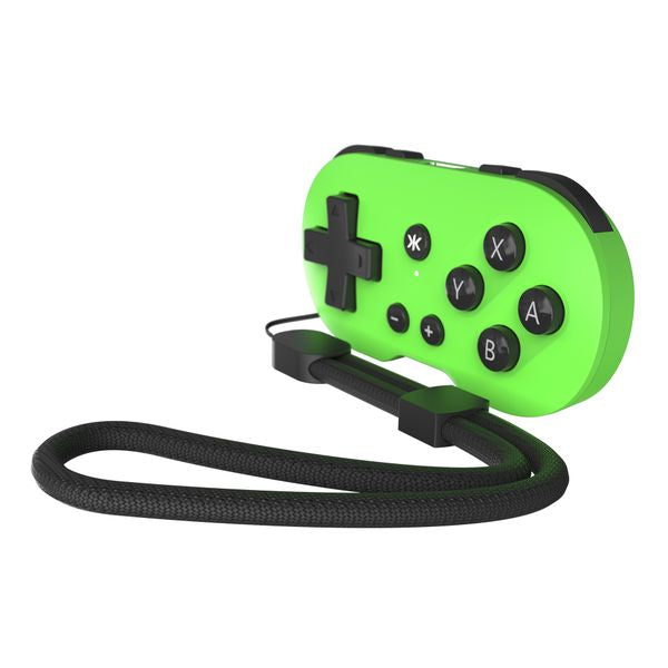 CRKD ATOM Collectible Keychain Controller for Switch, PC, Mobile/Tablet, & Smart TV Gaming - Leaf Green Edition