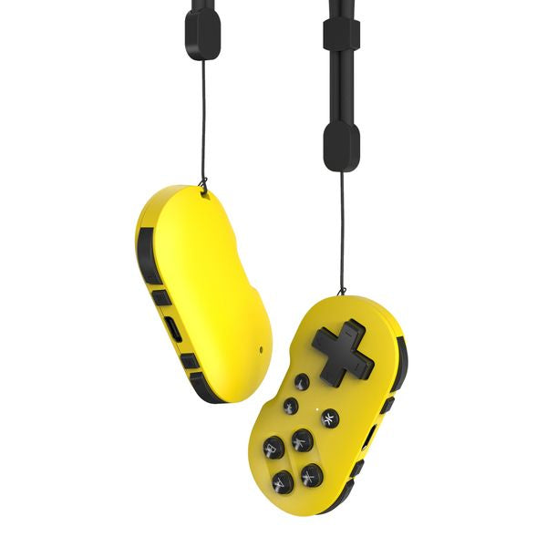 CRKD ATOM Collectible Keychain Controller for Switch, PC, Mobile/Tablet, & Smart TV Gaming - Yuzu Yellow Edition