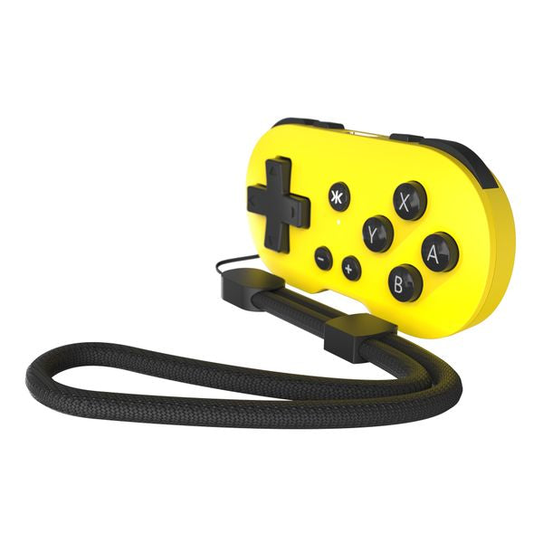 CRKD ATOM Collectible Keychain Controller for Switch, PC, Mobile/Tablet, & Smart TV Gaming - Yuzu Yellow Edition