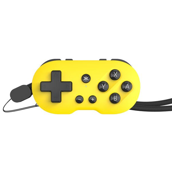 CRKD ATOM Collectible Keychain Controller for Switch, PC, Mobile/Tablet, & Smart TV Gaming - Yuzu Yellow Edition