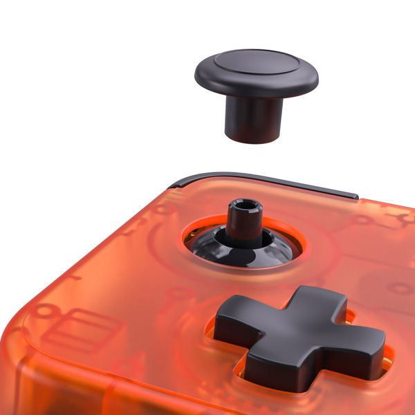 CRKD NEO S - Wireless Collectible Controller Compatible with Nintendo Switch, PC, Mobile & Smart TV Gaming (Orange Zest)