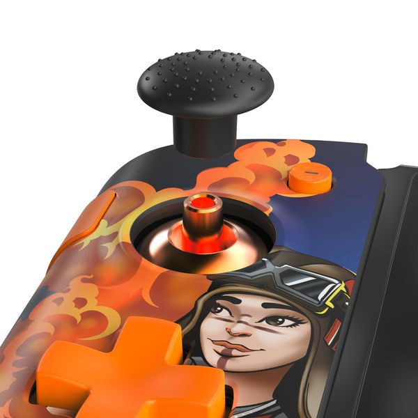 CRKD Nitro Deck+ Handheld Pro Controller for Nintendo Switch & OLED Model - TV Dockable - Programmable Sidekicks & Back Buttons - True Collection System (Renegade Raider Fortnite Edition)