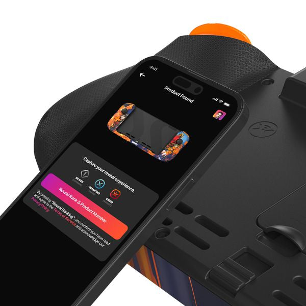 CRKD Nitro Deck+ Handheld Pro Controller for Nintendo Switch & OLED Model - TV Dockable - Programmable Sidekicks & Back Buttons - True Collection System (Renegade Raider Fortnite Edition)