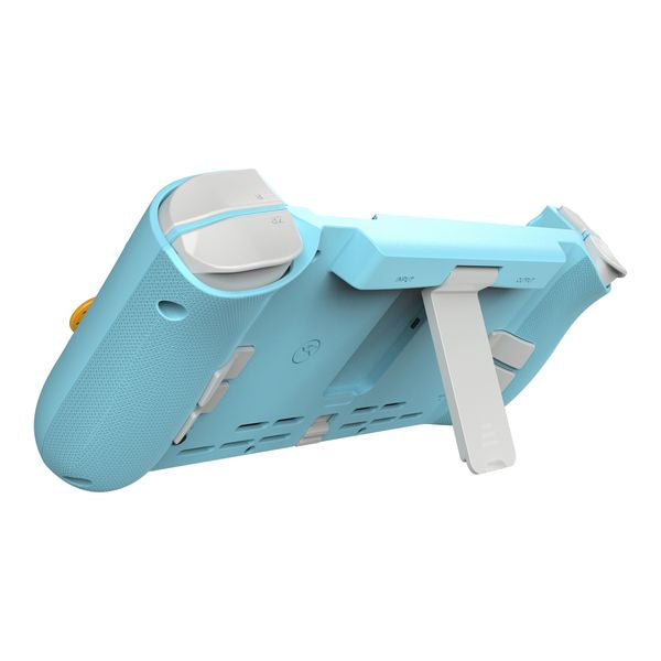 CRKD Nitro Deck - Professional Handheld Deck with No Stick Drift for Nintendo Switch and Switch OLED (Retro Blue - Nostalgia Collection)