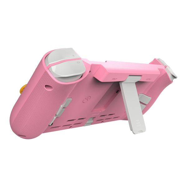 CRKD Nitro Deck - Professional Handheld Controller Deck with Zero Stick Drift for Nintendo Switch and Switch OLED (Retro Pink - Nostalgia Collection)