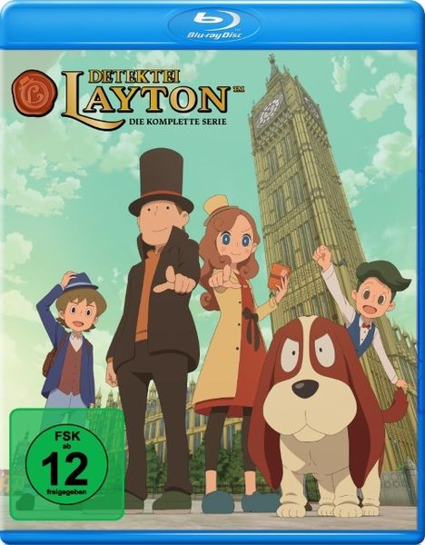 Detektei Layton - Katrielles rätselhafte Fälle: Die komplette Serie (10 Blu-rays)