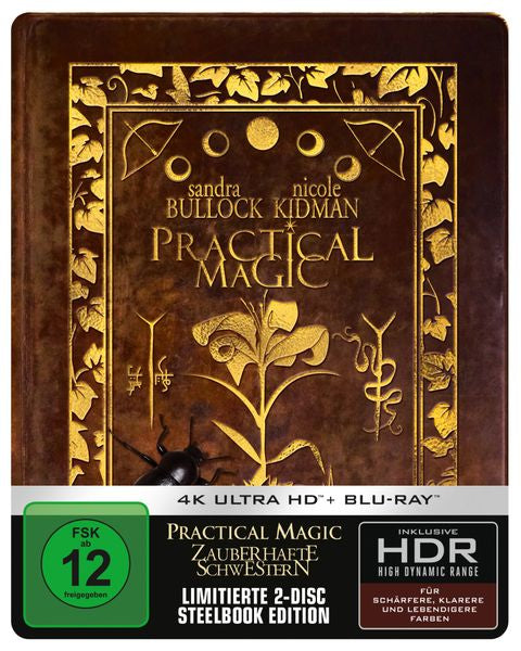 Practical Magic: Zauberhafte Schwestern (Steelbook, 4K-UHD+Blu-ray)