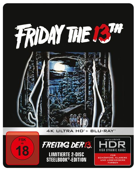 Freitag der 13. (Steelbook, 4K-UHD+Blu-ray)
