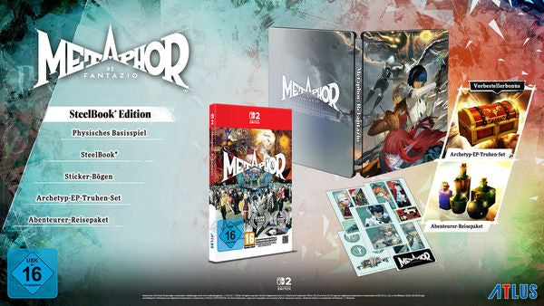 Metaphor: ReFantazio Steelbook Edition (Switch 2)