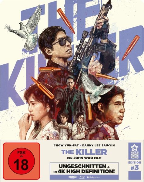 The Killer (Steelbook, 4K-UHD+3 Blu-rays)
