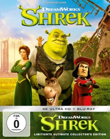 Shrek - 25th Anniversary Edition (Steelbook, 4K-UHD+2 Blu-rays)