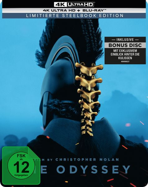 Die Odyssee (Steelbook A, 4K-UHD+2 Blu-rays)