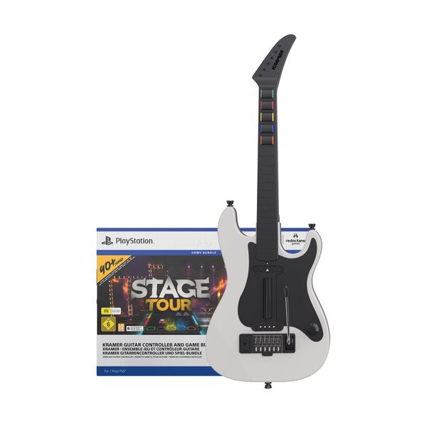 Stage Tour Gamedisc + Kramer Wireless Guitar Controller Bundle for PlayStation 5
