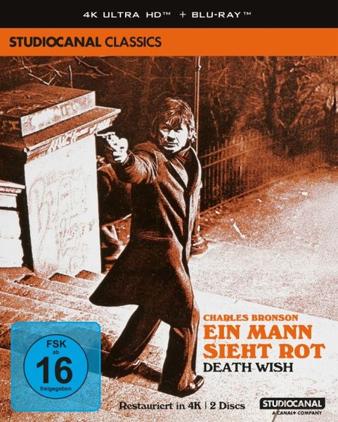 Ein Mann sieht rot (4K-UHD+Blu-ray)