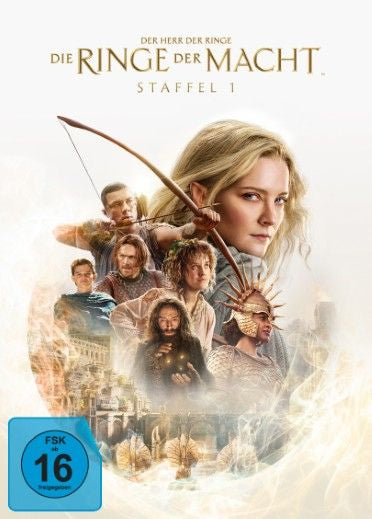 Der Herr der Ringe: Die Ringe der Macht - Staffel 1 (4 DVDs)