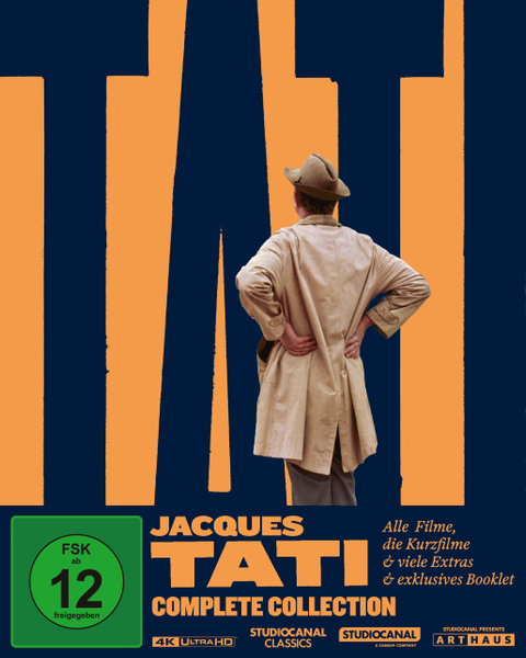 Jacques Tati Complete Collection (6 4K-UHDs + 1 Bonus-Blu-ray)