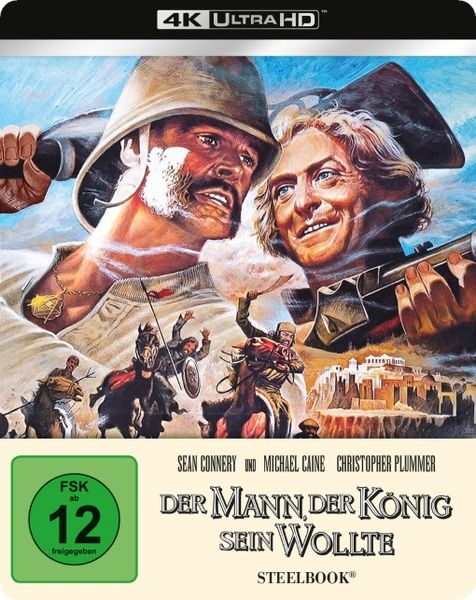 Der Mann, der König sein wollte (Steelbook, 4K-UHD)