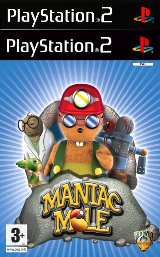 Maniac Mole (PS2) - Komplett mit OVP– JETZT KAUFEN BEI GLACIER GAMES .at