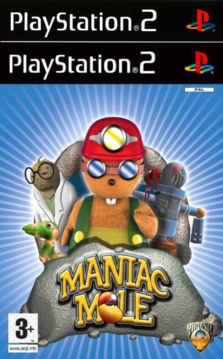 Maniac Mole (PS2) - Komplett mit OVP