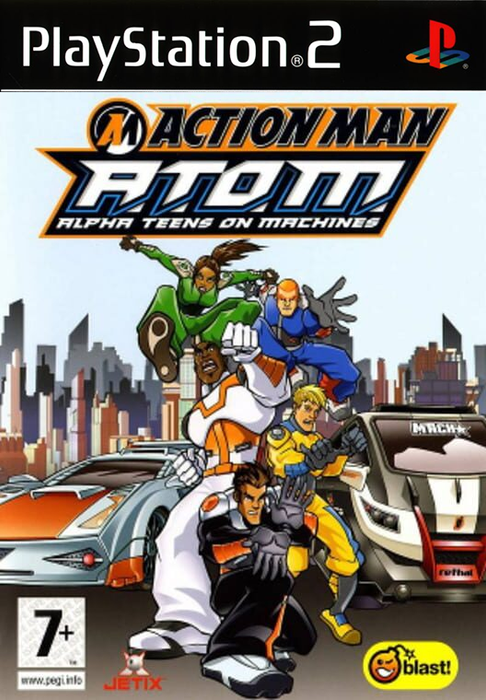 Action Man A.T.O.M: Alpha Teens on Machines (PS2) - Komplett mit OVP